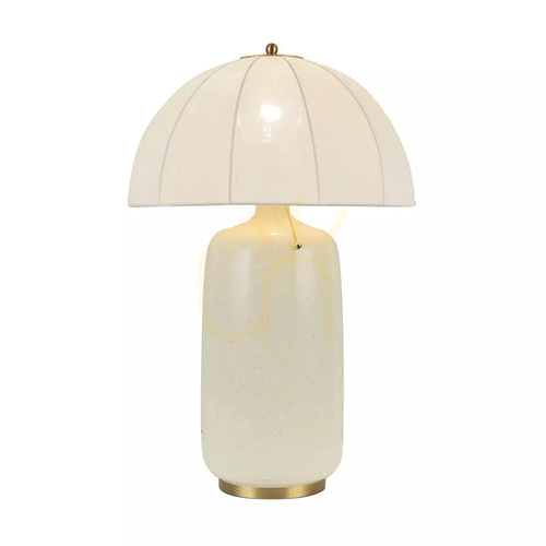 Sprawdź Lampa stołowa Crosby - 1 źródło światła - Szczotkowane złoto Elstead