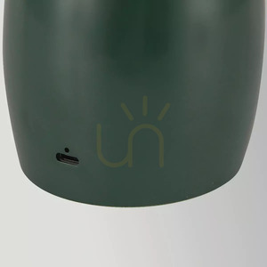 Bezprzewodowa lampa stołowa LED Poppy - Ciemnozielony Elstead small 3