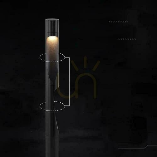 Sprawdź Słupek ogrodowy V-TAC VT-120008 czarny, 80 cm, LED CREE 11 W, 3000 K, 1220 lm, IP65, 6 lat gwarancji