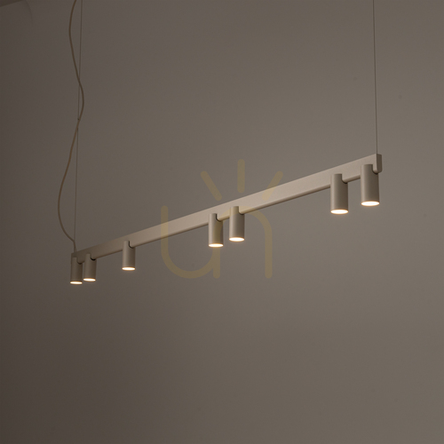 Sprawdź Lampa wisząca Nowodvorski FOURTY LINE LED 12294 beżowa 150 cm