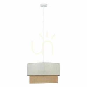 Duo Linen Juta Lampa Wiszaca 1 Xe27  450 small 8