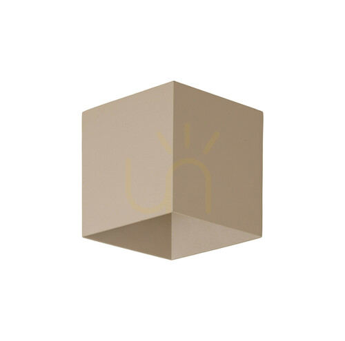 Sprawdź Cube Beige Kinkiet Led Ip54