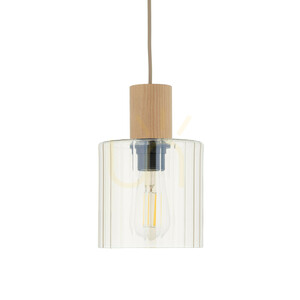 Sierra Wood Lampa Wisząca 1 Xe27 small 7