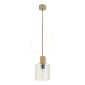 Sierra Wood Lampa Wisząca 1 Xe27 small 0