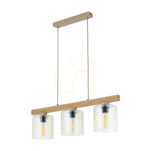 Sprawdź Viga Glass Lampa Wisząca 3 Xe27