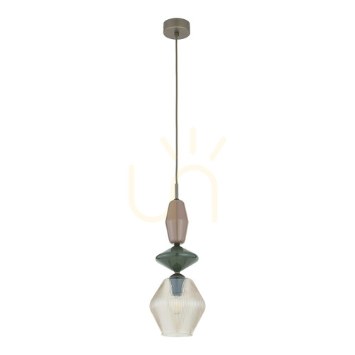 Sprawdź Lampa wisząca ZEN New Brown Fuso Cognac 1xE14