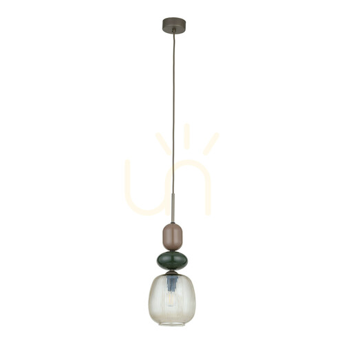 Sprawdź Zen New Brown Botti Cognac Lampa Wisząca 1 Xe14