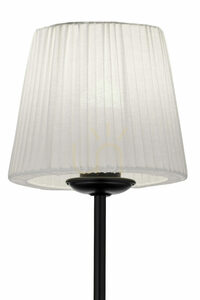 Lampa podłogowa Jupiter MILO 2178 czarna z białym abażurem E27 small 4