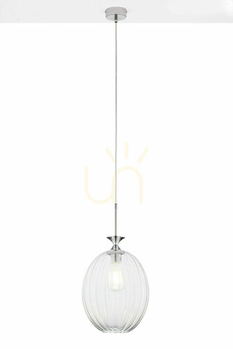 Sprawdź Lampa wisząca Jupiter ORIA 2179 chrom, przezroczyste szkło E27