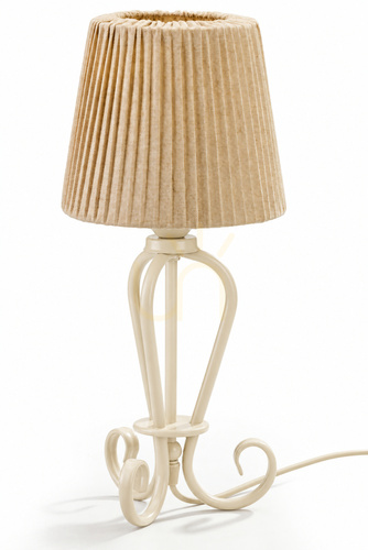 Sprawdź Lampa stołowa Jupiter ELPIS 2201, piaskowa, E27