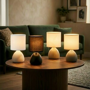 Lampka Nocna Sabrina 1x E14 Taupe 2 Lampka Nocna Sabrina 1x E14 Taupe small 2