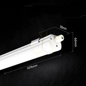 Oprawa hermetyczna LED V-TAC G-series 150cm 48W 120Lm/W CCT VT-1574CCT 5760lm 12 Oprawa hermetyczna LED V-TAC G-series 150cm 48W 120Lm/W CCT VT-1574CCT 5760lm small 12
