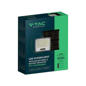 Naświetlacz LED solarny V-TAC 20W pilot auto timer IP65 czarny CCT VT-205W 3000K-4500K-6500K 2000lm 5 Naświetlacz LED solarny V-TAC 20W pilot auto timer IP65 czarny CCT VT-205W 3000K-4500K-6500K 2000lm small 5