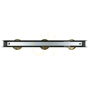 Lampa sufitowa Hudson 3xGU10 czarno-złota small 8