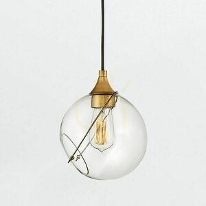 Mała lampa wisząca Skye 20 cm - klasyczny mosiądz Quintiesse small 1