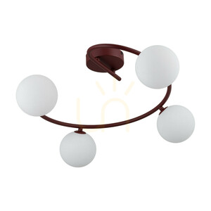 Ilsa Burgund Lampa Sufitowa 4 Xg9 small 4