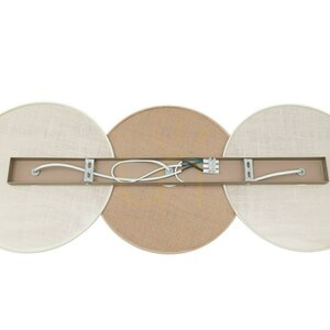Biała Lampa Sufitowa Carter 3x E14 Biały + Natural small 8