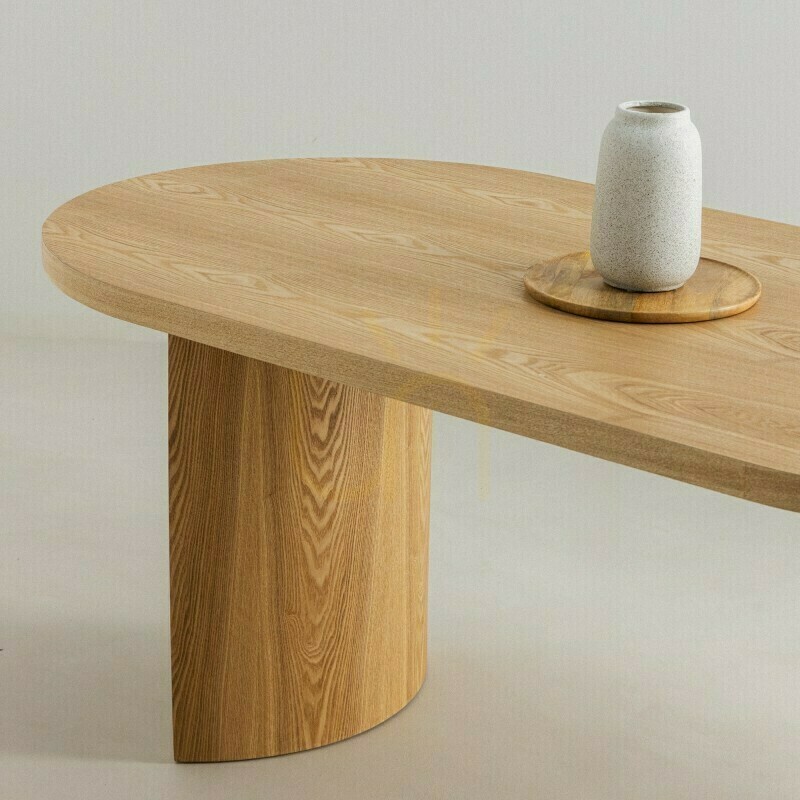 Obejrzyj Stół jadalny LILLAM 180 cm, owalny, z drewna jesionowego Nova Nook Stół jadalny LILLAM 180 cm, owalny, z drewna jesionowego Nova Nook