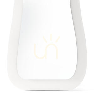 Lustro stojące CELLO z oświetleniem LED, 63 x 160 cm, o nieregularnym kształcie, białe Nova Nook 4 Lustro stojące CELLO z oświetleniem LED, 63 x 160 cm, o nieregularnym kształcie, białe Nova Nook small 4