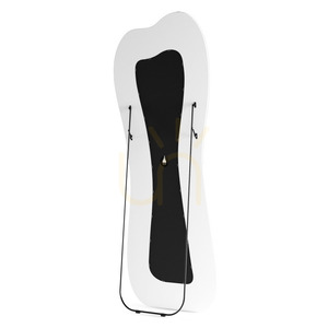 Lustro stojące CELLO z oświetleniem LED, 63 x 160 cm, o nieregularnym kształcie, białe Nova Nook 6 Lustro stojące CELLO z oświetleniem LED, 63 x 160 cm, o nieregularnym kształcie, białe Nova Nook small 6