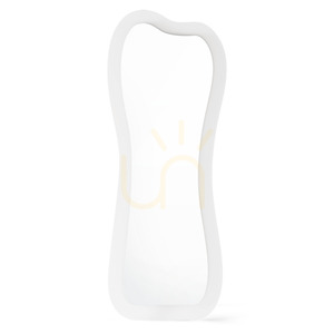 Lustro stojące CELLO z oświetleniem LED, 63 x 160 cm, o nieregularnym kształcie, białe Nova Nook 0 Lustro stojące CELLO z oświetleniem LED, 63 x 160 cm, o nieregularnym kształcie, białe Nova Nook small 0