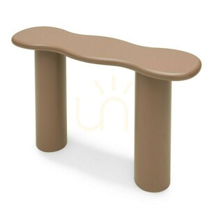 Konsola/biurko CHIC, 120 cm, jasnobrązowe/mokka Nova Nook small 2