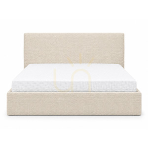 Łóżko tapicerowane SEMPLICE z schowkiem – 180x200 – GAVA 03 BEŻ Nova Nook small 5