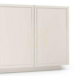 Czterodrzwiowa komoda OKA 160 cm, kolor kaszmirowy, z panelami Nova Nook small 4