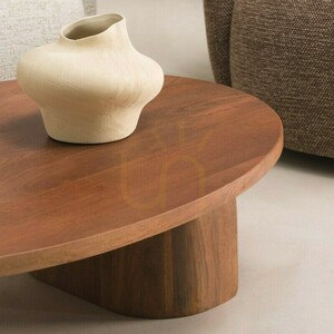 Stolik kawowy UMO, drewno mangowe, orzech Nova Nook small 2