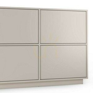 Czterodrzwiowa komoda WASABI, kolor kaszmirowy Nova Nook small 8