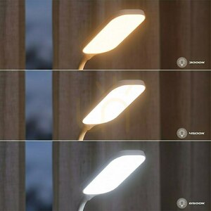 Biała Lampka Biurkowa Vade 2 W Led small 1