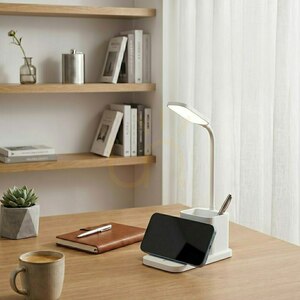 Biała Lampka Biurkowa Vade 2 W Led small 2