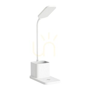 Biała Lampka Biurkowa Vade 2 W Led small 9