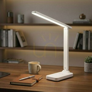 Biała Lampka Biurkowa Arlo 4 W Led 2 Biała Lampka Biurkowa Arlo 4 W Led small 2