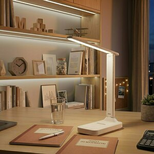 Biała Lampka Biurkowa Arlo 4 W Led 5 Biała Lampka Biurkowa Arlo 4 W Led small 5