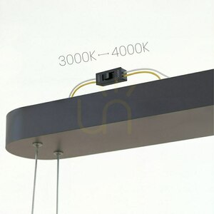 Czarna Lampa Wisząca Saturno 30 W Led Cct Czarny small 5