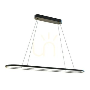 Czarna Lampa Wisząca Saturno 30 W Led Cct Czarny small 6