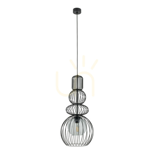 Sprawdź Kago Black Lampa Wisząca 1 Xe27