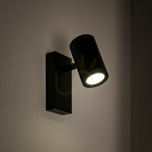 Nexo Black Kinkiet Gu10 Ip44 small 1