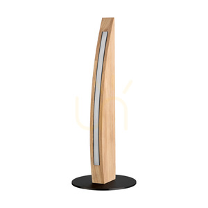 Lampa Stołowa Dubai Dąb olejowany/Czarny 1xLED 8 W Ø15 cm small 0