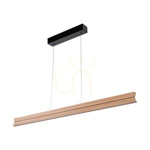 Lampa Wisząca Twin Dąb olejowany/Czarny 3xLED 23 W Up&Down 100 cm small 0