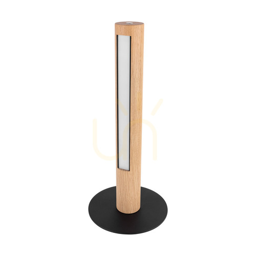 Sprawdź Lampa Stołowa Conor Dąb olejowany/Czarny 1xLED 9 W Ø20 cm