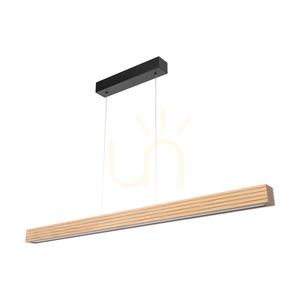 Lampa Wisząca Riflet Dąb olejowany/Czarny 3xLED 47 W Up&Down 120 cm 0 Lampa Wisząca Riflet Dąb olejowany/Czarny 3xLED 47 W Up&Down 120 cm small 0