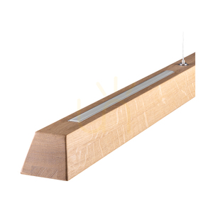 Lampa wisząca Brinova Derott, dąb olejowany / nikiel mat, 3×LED 42 W, 115 cm small 1