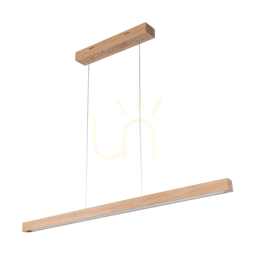 Sprawdź Lampa Wisząca Smal CCT Dąb olejowany 1xLED 33.4 W 100 cm