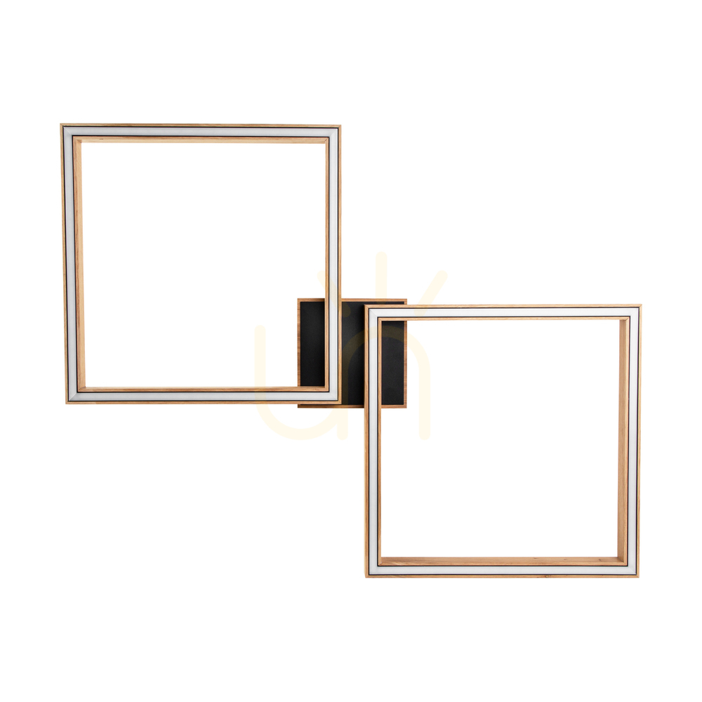 Sprawdź Lampa Sufitowa / Kinkiet Ramme Dąb olejowany/Czarny 2xLED 48 W 89 cm Lampa Sufitowa / Kinkiet Ramme Dąb olejowany/Czarny 2xLED 48 W 89 cm