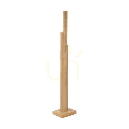 Sprawdź Lampa Podłogowa Soho Dąb olejowany 3xLED 60 W 28 cm