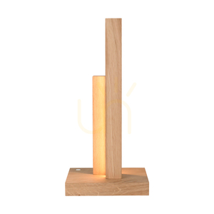 Lampa Stołowa Soho Dąb olejowany 2xLED 10 W 21.5 cm small 3