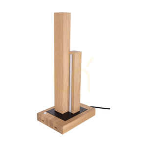 Lampa Stołowa Soho Dąb olejowany/Czarny 2xLED 10 W 21.5 cm 0 Lampa Stołowa Soho Dąb olejowany/Czarny 2xLED 10 W 21.5 cm small 0