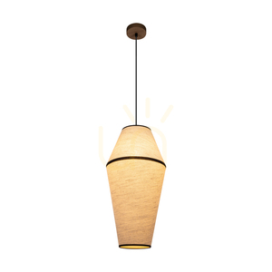 Lampa Wisząca Amigo Dąb olejowany Abażur Beżowy 1xE27 Ø30 cm 1 Lampa Wisząca Amigo Dąb olejowany Abażur Beżowy 1xE27 Ø30 cm small 1